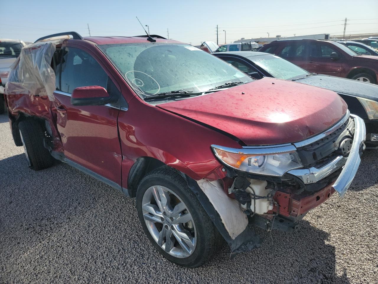 FORD EDGE LIMIT 2013 with VIN 2FMDK3KC5DBC84892 - Photo from auction