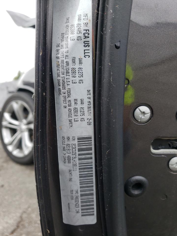 Photo 11 from auction – 2020 DODGE CHALLENGER with VIN 2C3CDZBT9LH139111