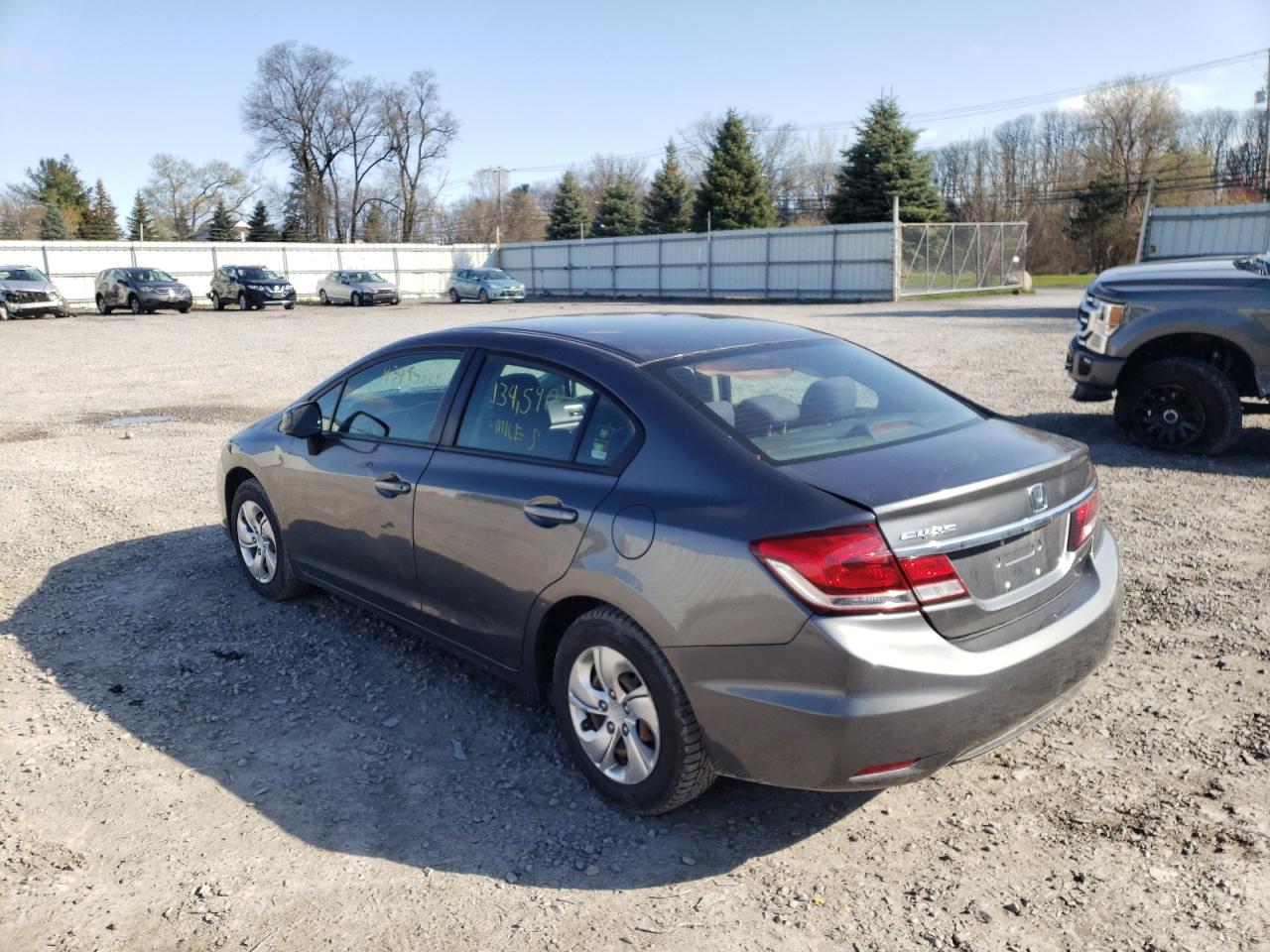 Photo 3 from auction – 2013 HONDA CIVIC LX with VIN 2HGFB2F52DH545641