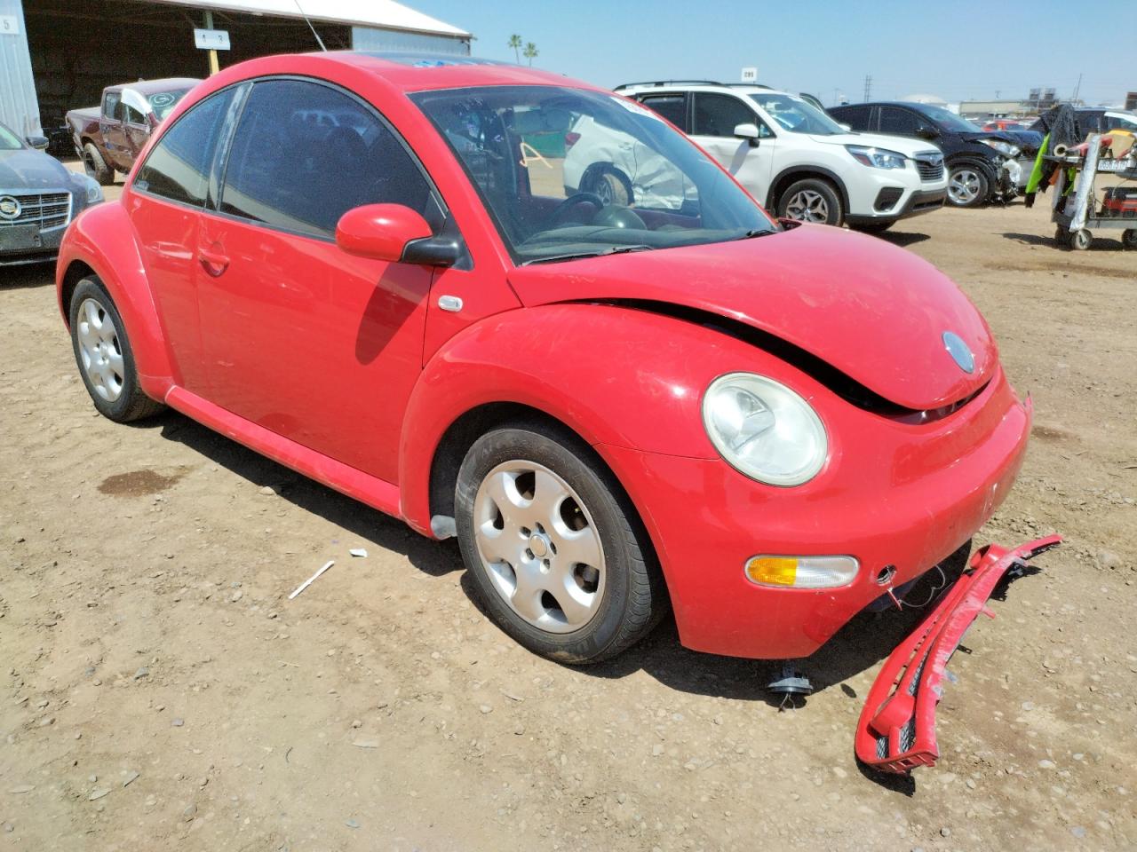 VOLKSWAGEN NEW BEETLE 2002 with VIN 3VWCB21C32M443140 - Photo from auction