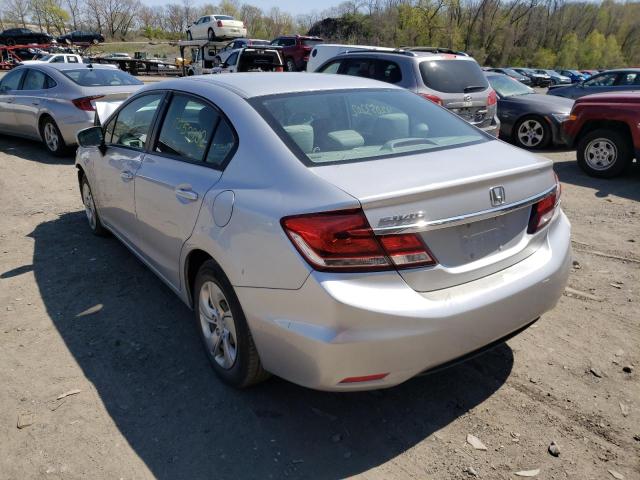 Photo 3 from auction – 2015 HONDA CIVIC LX with VIN 19XFB2F51FE280644