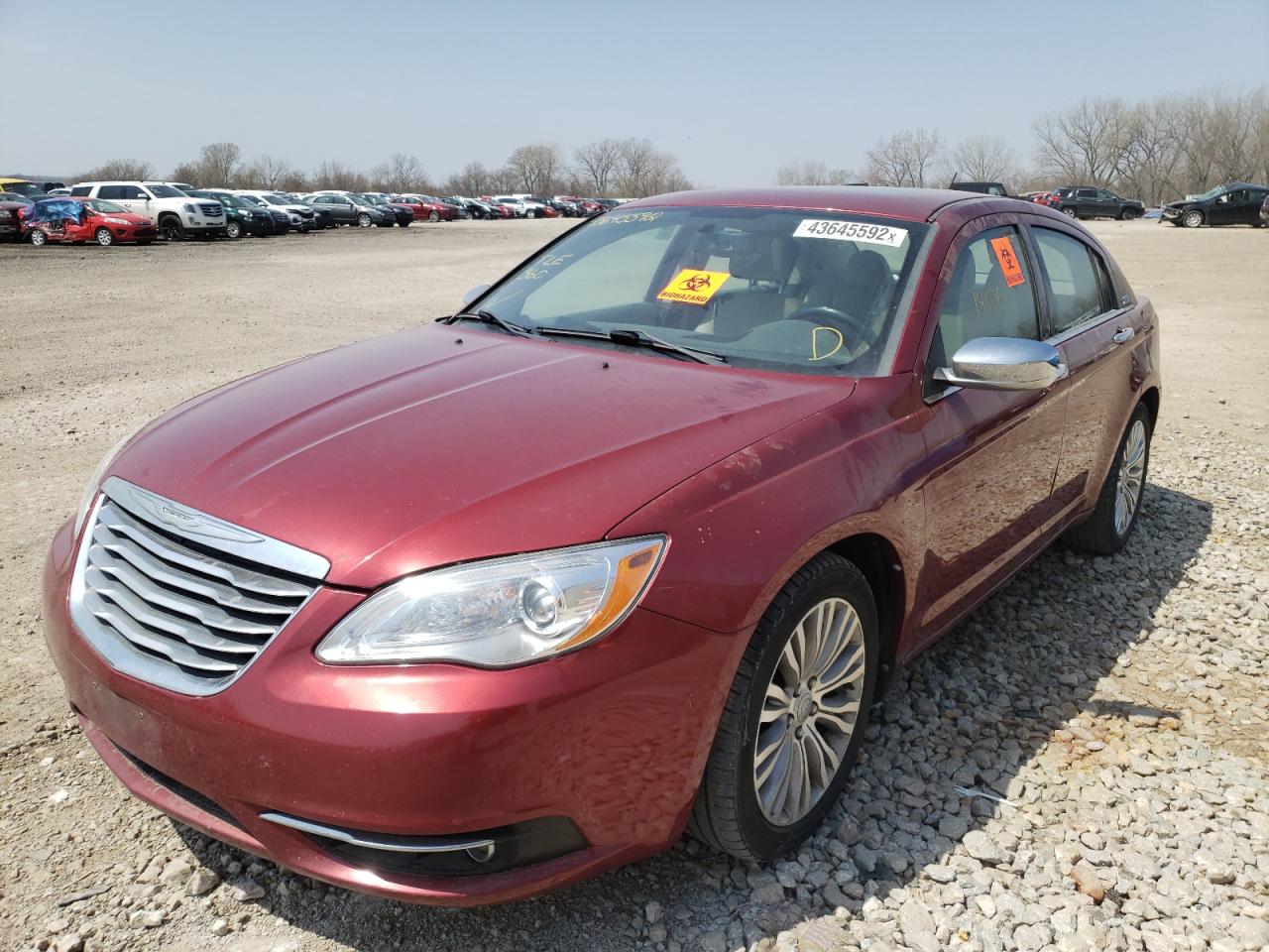 Photo 2 from auction – 2012 CHRYSLER 200 LIMITE with VIN 1C3CCBCG4CN202859