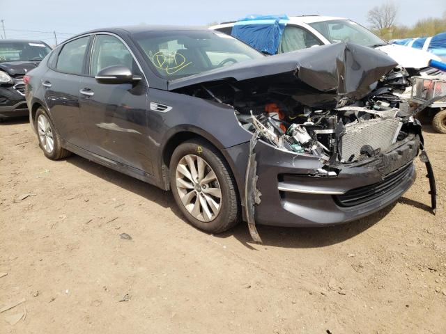 KIA OPTIMA EX 2017 with VIN 5XXGU4L39HG147458 - Photo from auction
