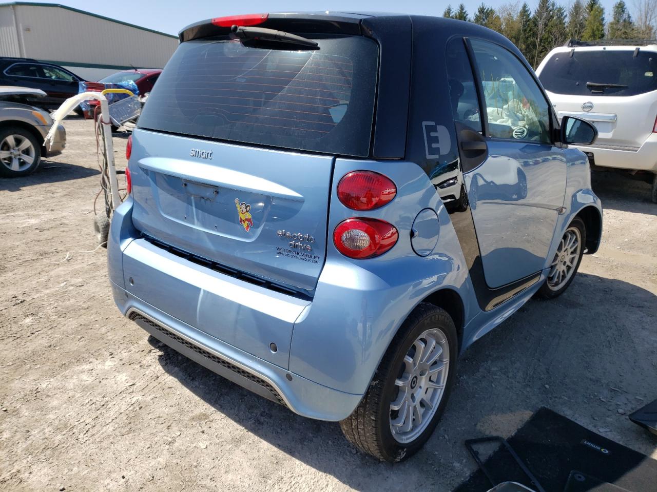 Photo 4 from auction – 2014 SMART FORTWO with VIN WMEEJ9AA8EK729472