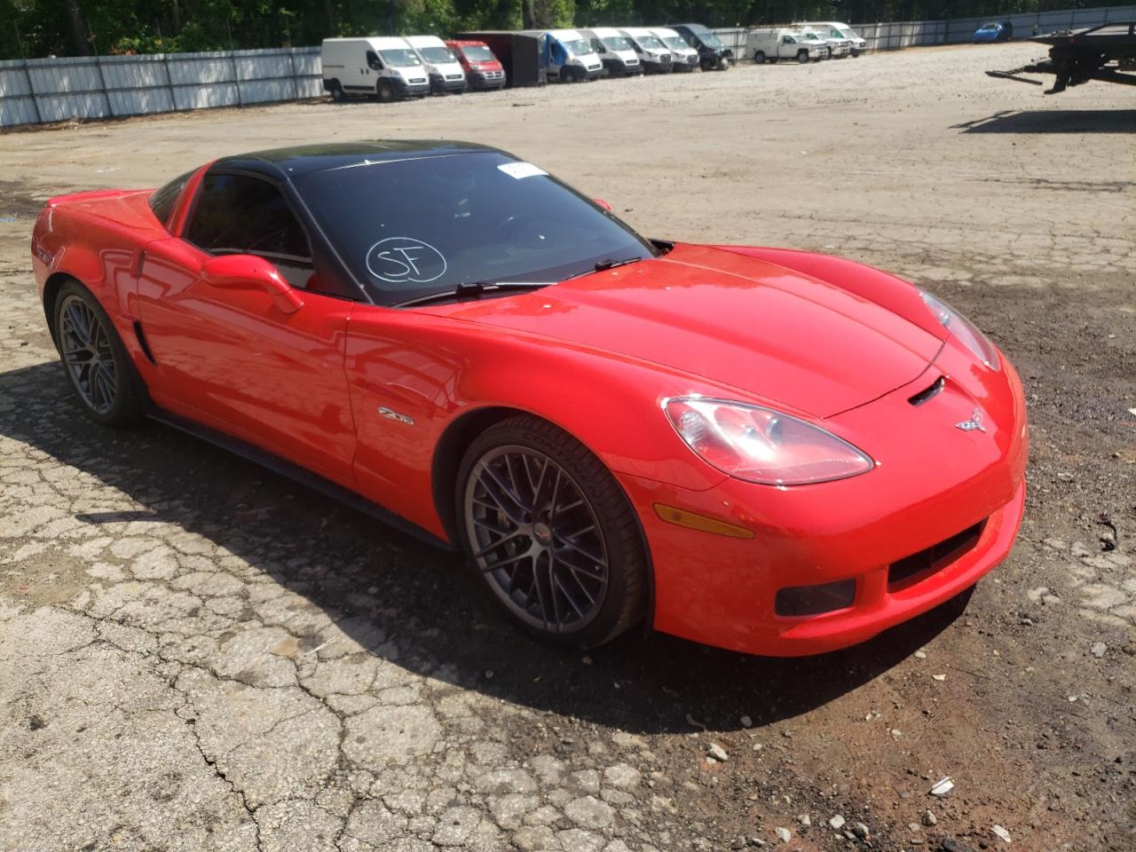 CHEVROLET CORVETTE Z 2011 with VIN 1G1YK2DE4B5103077 - Photo from auction