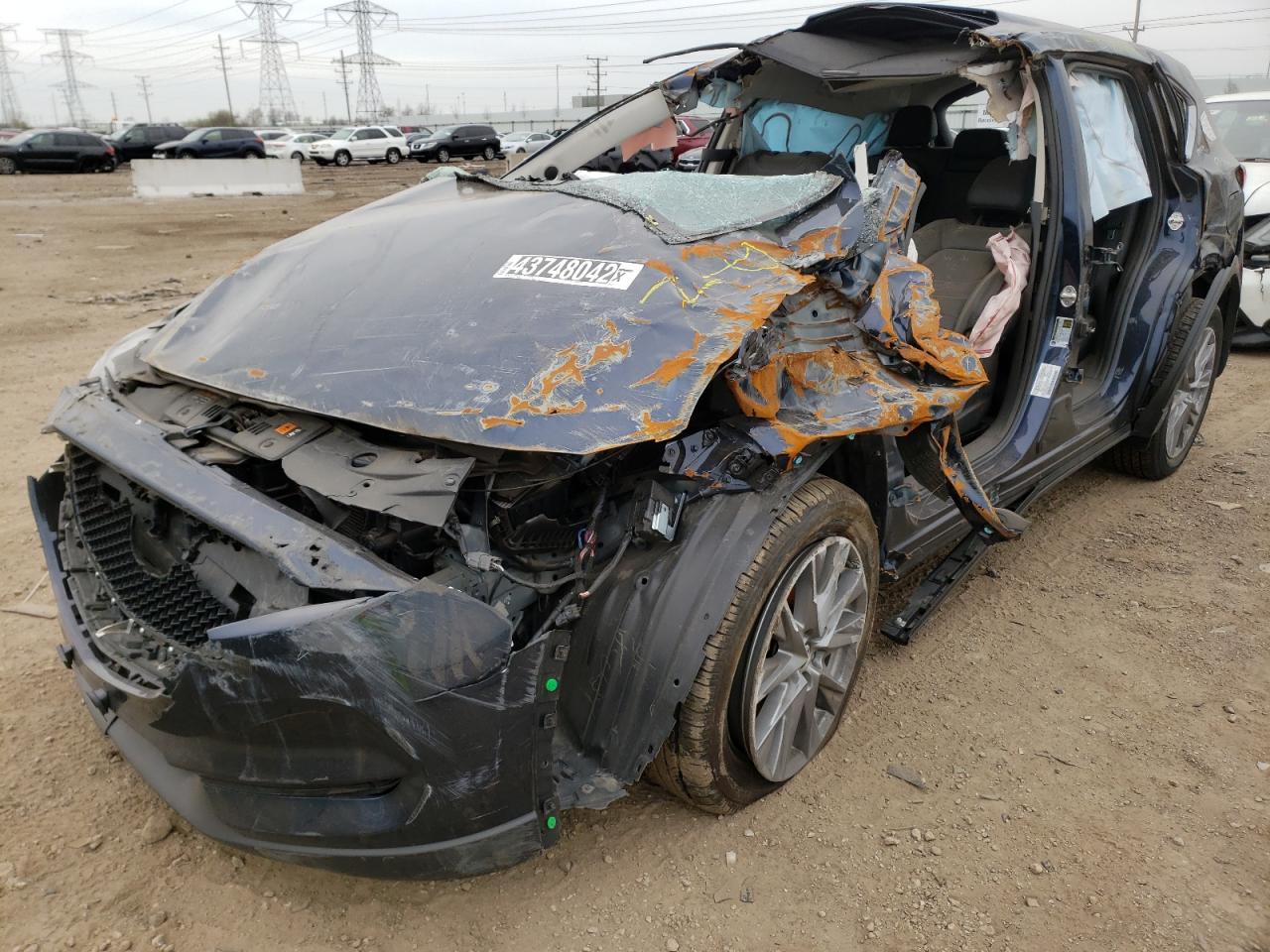 Photo 2 from auction – 2021 MAZDA CX-5 GRAND with VIN JM3KFBDM2M1326504