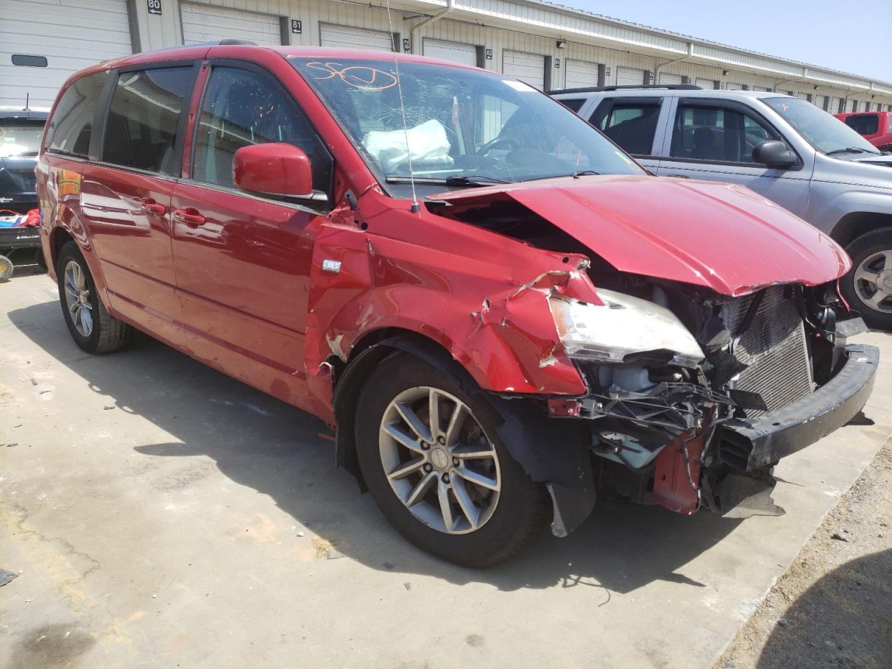 DODGE GRAND CARA 2014 with VIN 2C4RDGCG1ER319661 - Photo from auction