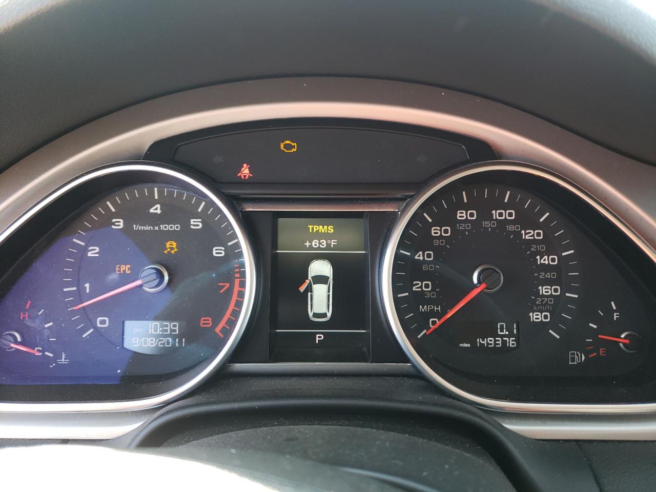 Photo 8 from auction – 2012 AUDI Q7 PREMIUM with VIN WA1LGAFE7CD005950