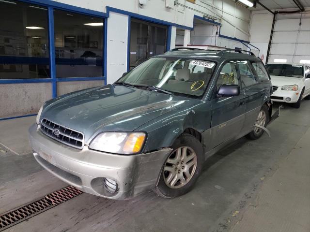 Photo 2 from auction – 2001 SUBARU LEGACY OUT with VIN 4S3BH665316608598