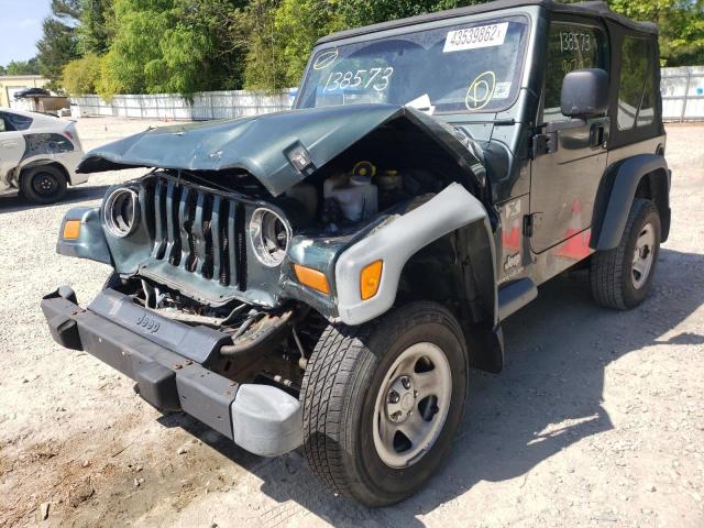 Photo 4 from auction – 2004 JEEP WRANGLER X with VIN 1J4FA39SX4P777662