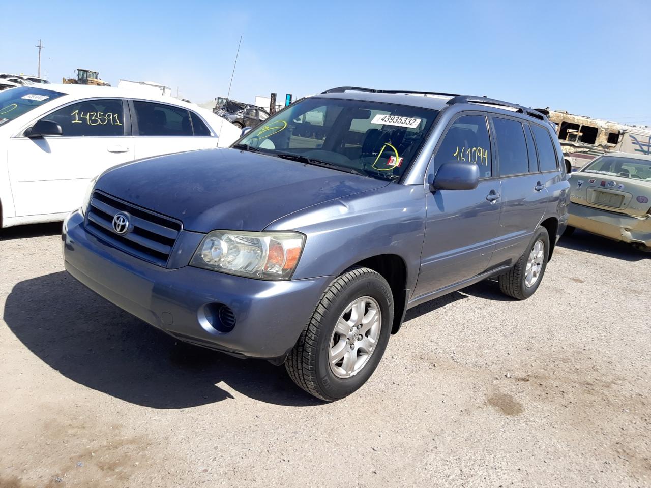 Photo 2 from auction – 2006 TOYOTA HIGHLANDER with VIN JTEDP21A660104383