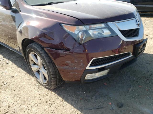 Photo 9 from auction – 2010 ACURA MDX with VIN 2HNYD2H29AH513599