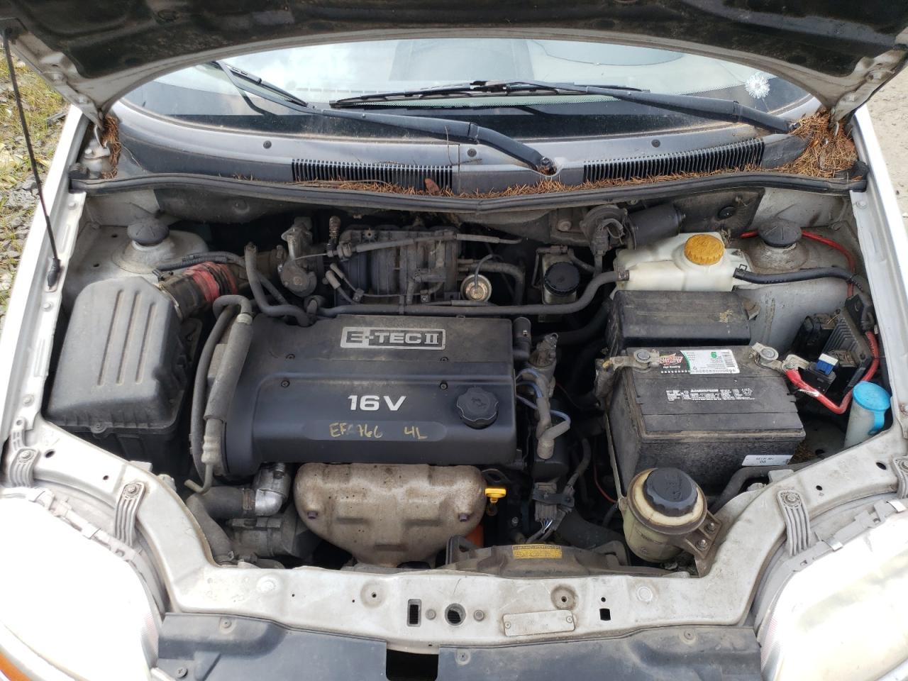 Photo 7 from auction – 2005 CHEVROLET AVEO BASE with VIN KL1TD62655B325686