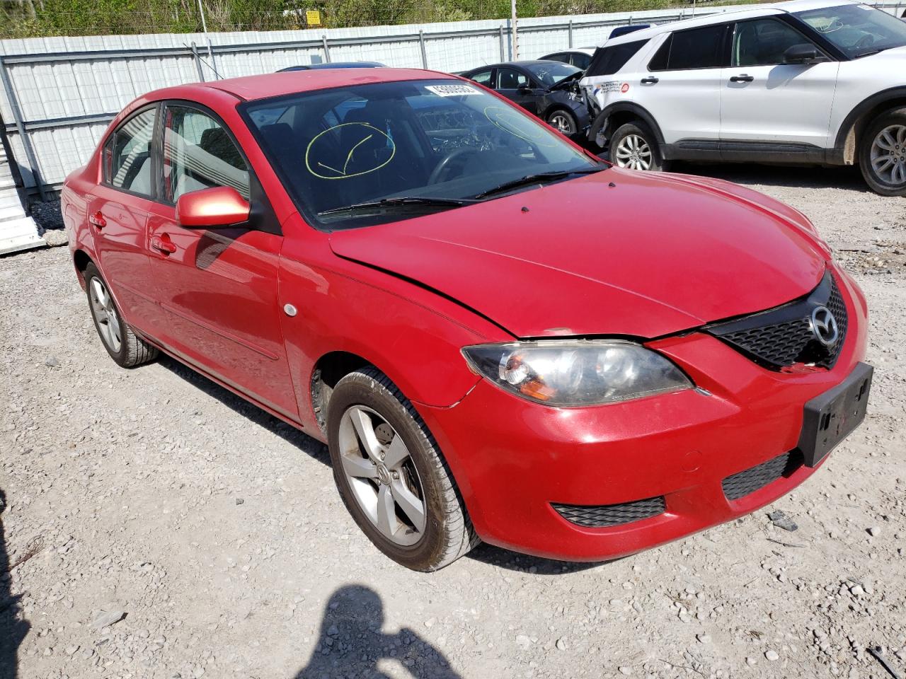 MAZDA 3 I 2006 with VIN JM1BK12F361414886 - Photo from auction