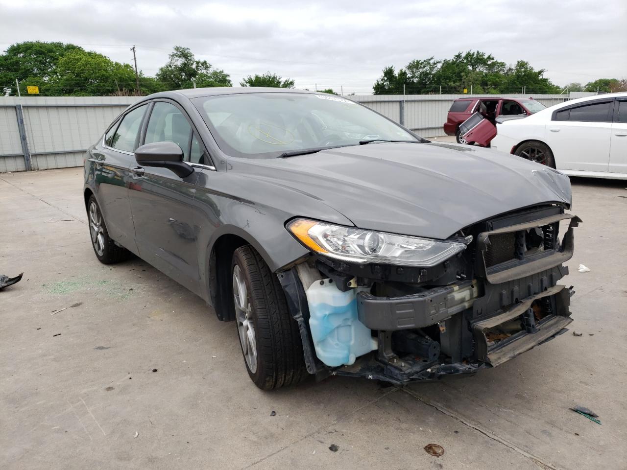 FORD FUSION SE 2017 with VIN 3FA6P0H71HR284490 - Photo from auction