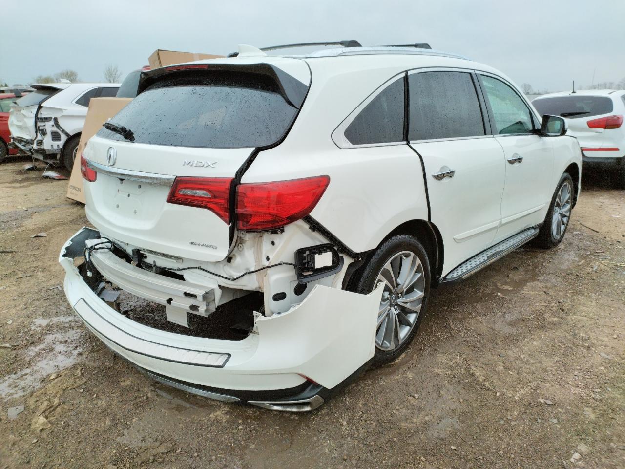 Фото 4 с аукциона – 2017 ACURA MDX TECHNO с VIN 5FRYD4H74HB009683