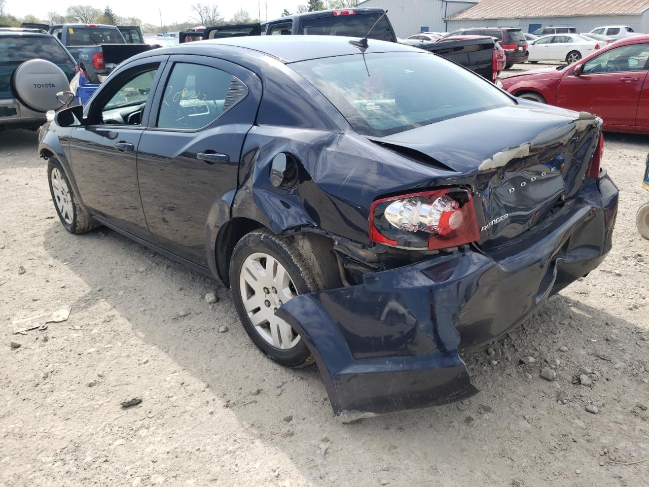 Photo 3 from auction – 2012 DODGE AVENGER with VIN 1C3CDZAB8CN112143
