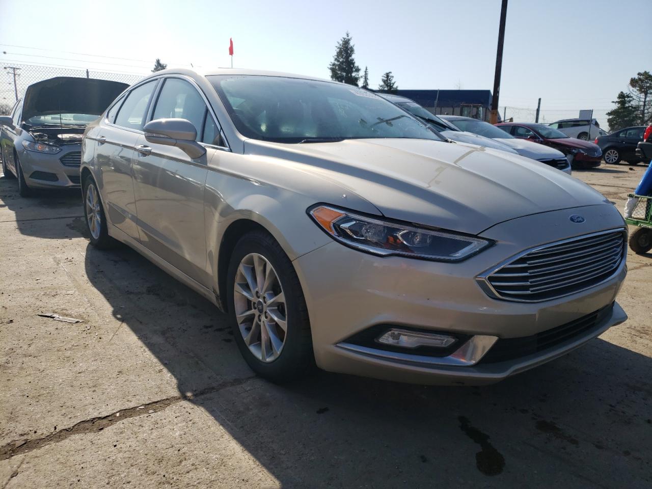 Photo 1 from auction – 2017 FORD FUSION SE with VIN 3FA6P0HD1HR241421