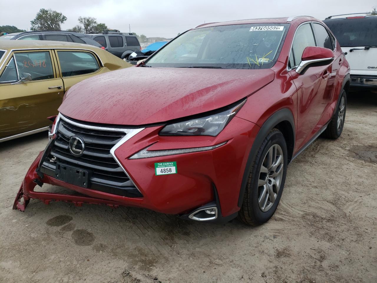 Photo 2 from auction – 2015 LEXUS NX 200T with VIN JTJBARBZ8F2000313