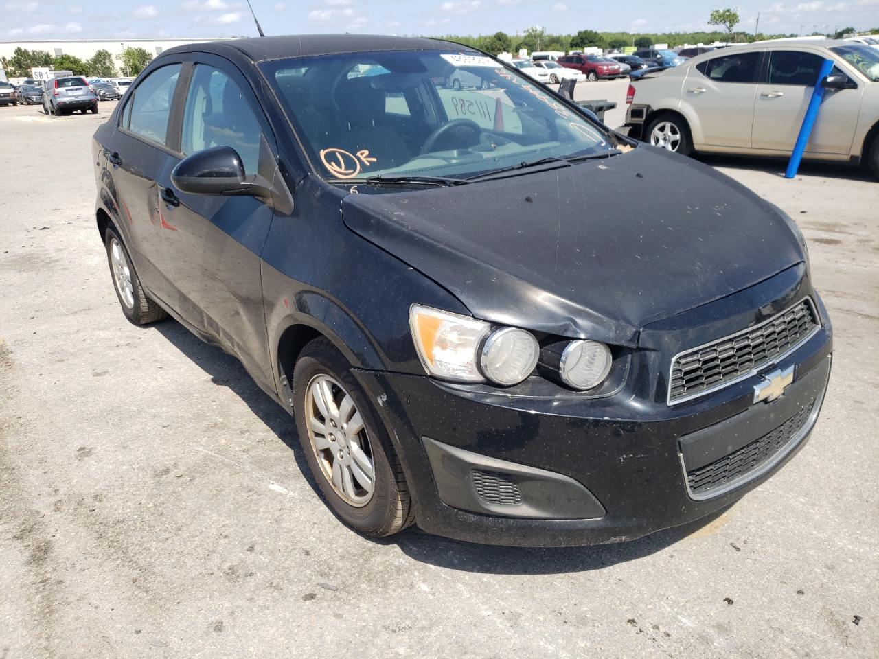 CHEVROLET SONIC LS 2012 with VIN 1G1JA5SH0C4191345 - Photo from auction