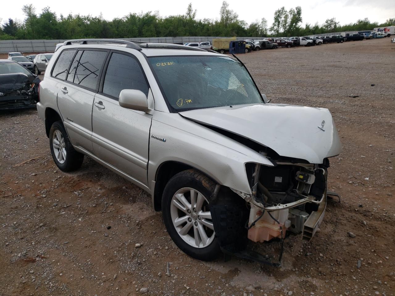 TOYOTA HIGHLANDER 2007 z numerem VIN JTEDW21A770021310 - Zdjęcie z aukcji