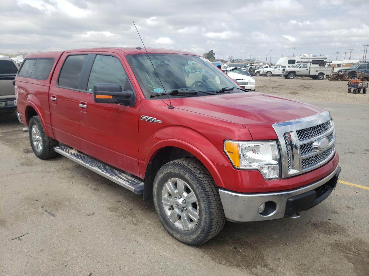 FORD F150 SUPER 2010 with VIN 1FTFW1EVXAFD79736 - Photo from auction