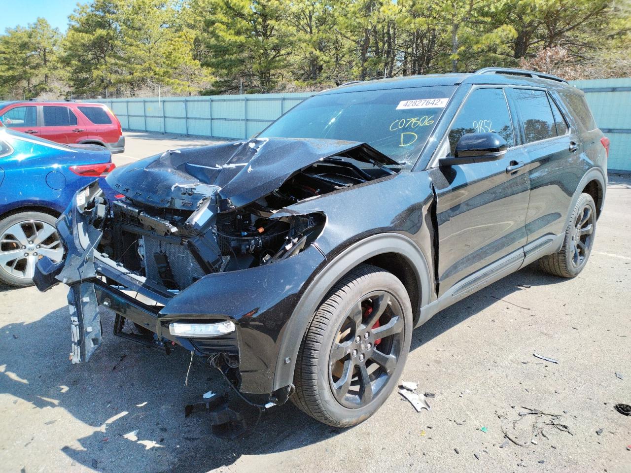 Photo 2 from auction – 2021 FORD EXPLORER S with VIN 1FM5K8GC4MGC07806
