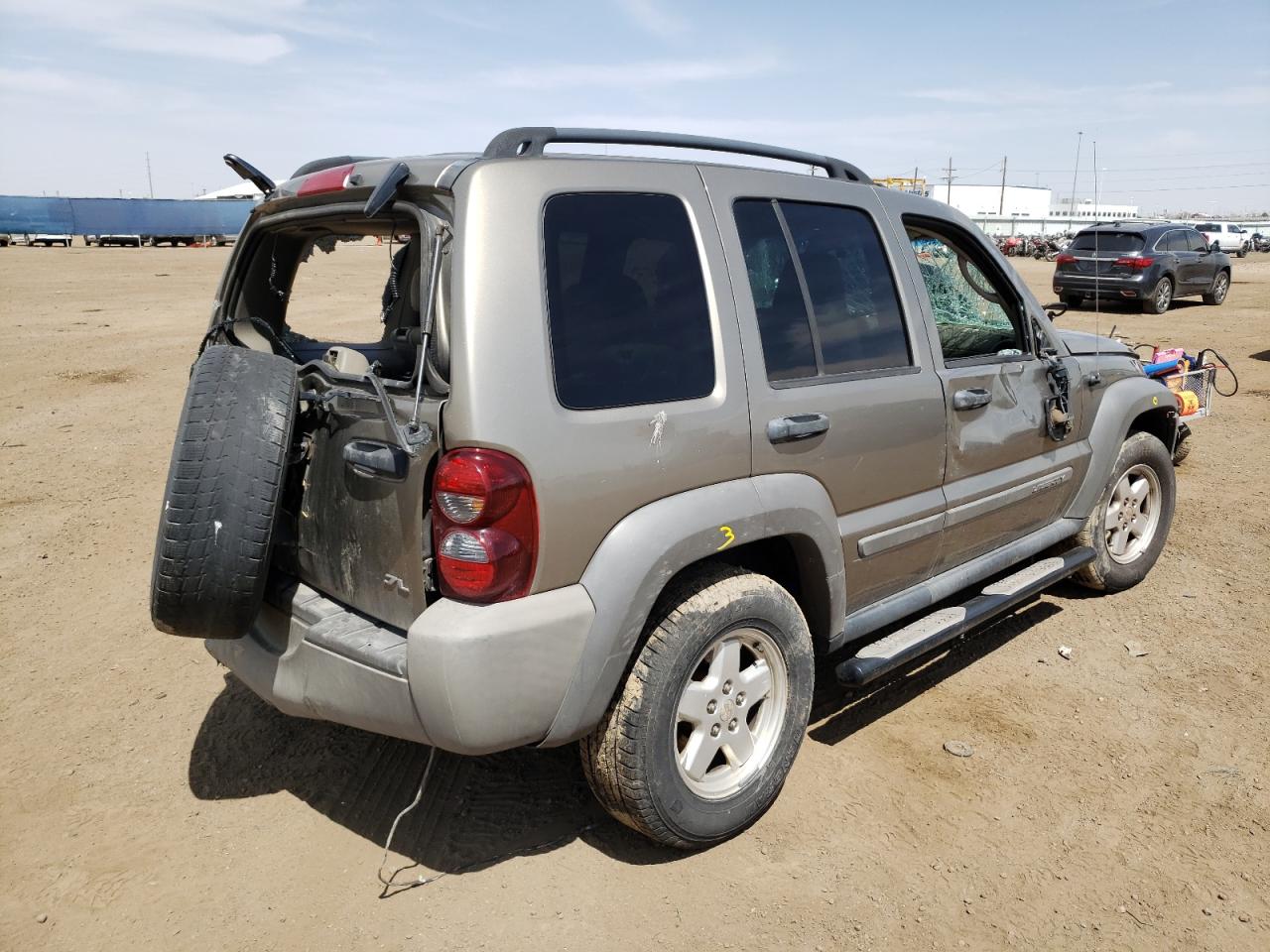 Photo 4 from auction – 2007 JEEP LIBERTY SP with VIN 1J4GL48K87W672327
