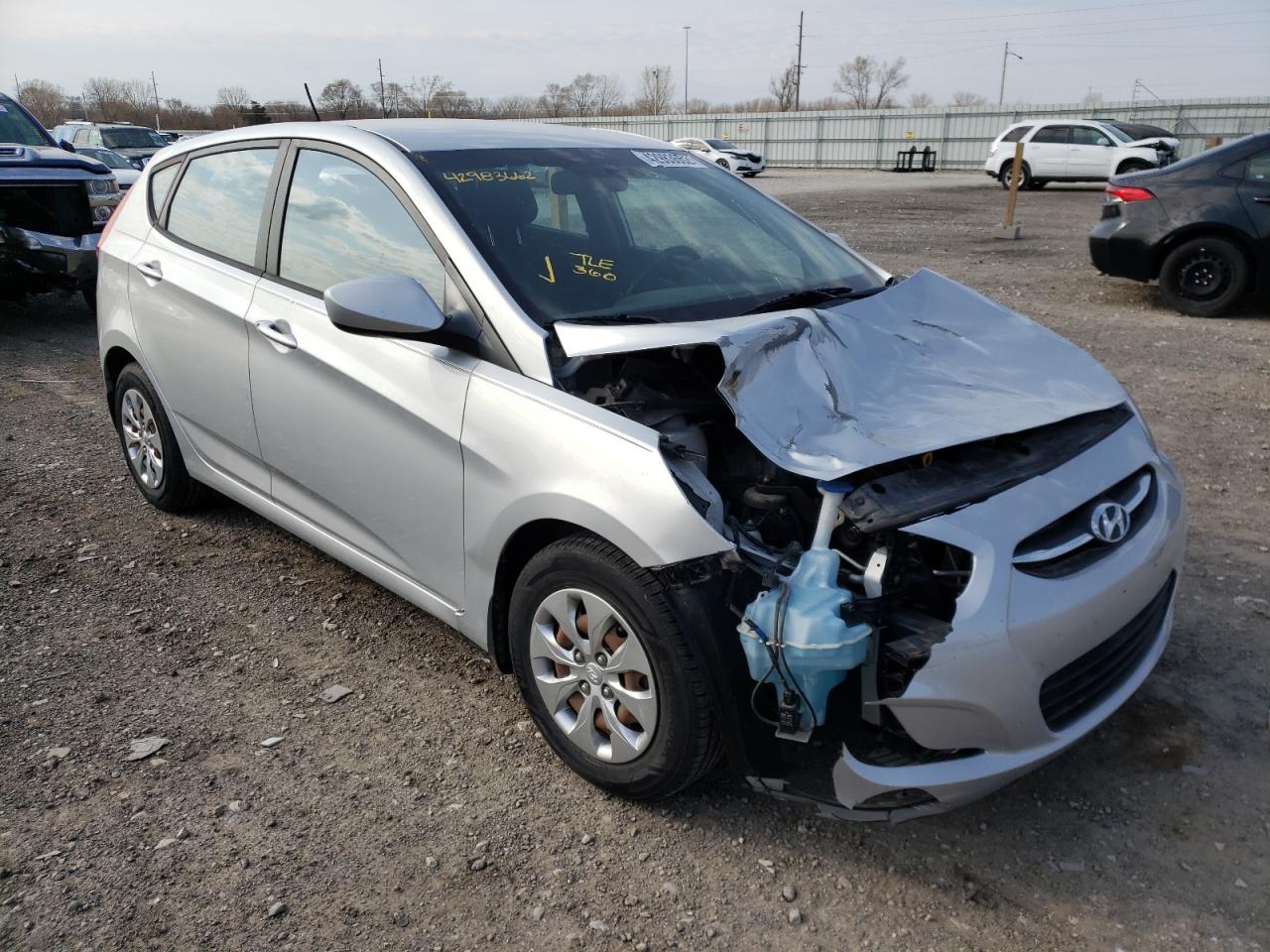 Photo 1 from auction – 2015 HYUNDAI ACCENT GS with VIN KMHCT5AE6FU217853