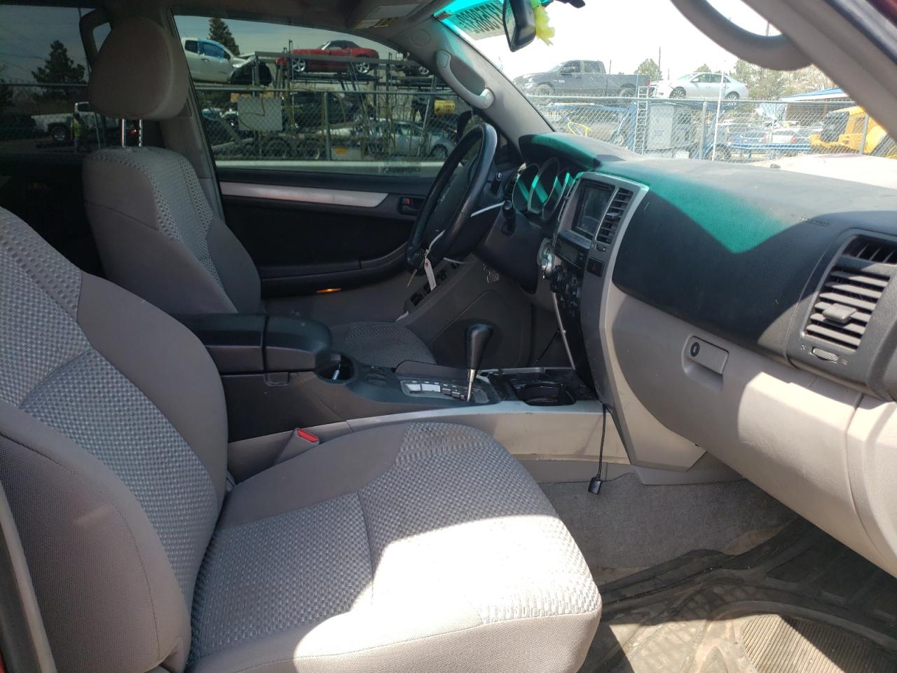 Photo 5 from auction – 2008 TOYOTA 4RUNNER SR with VIN JTEBU14R88K008984