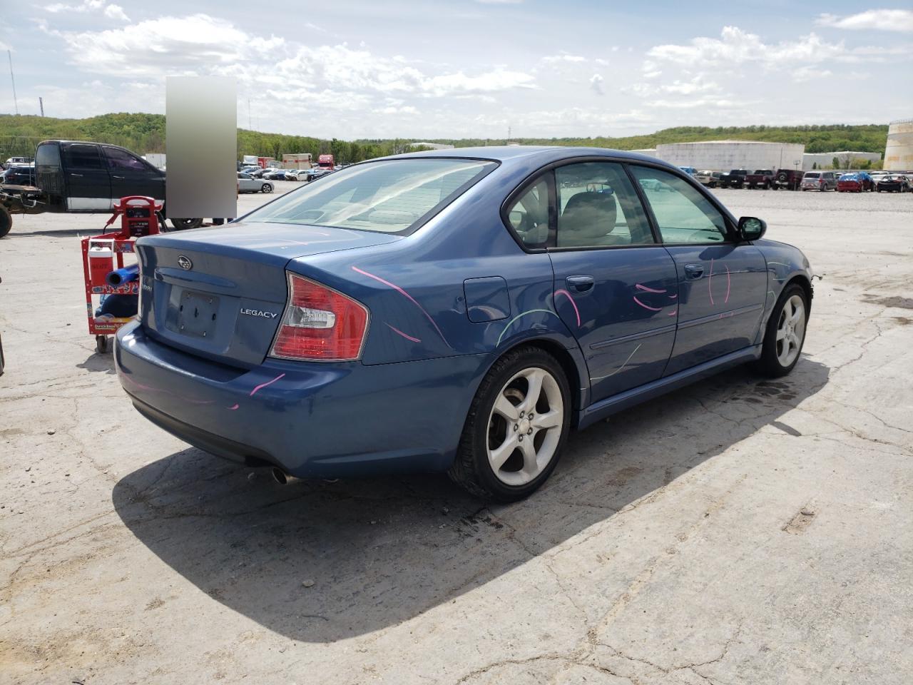Photo 4 from auction – 2007 SUBARU LEGACY 2.5 with VIN 4S3BL616977214993