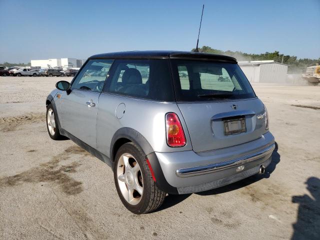 Photo 3 from auction – 2003 MINI COOPER with VIN WMWRC33463TC44303
