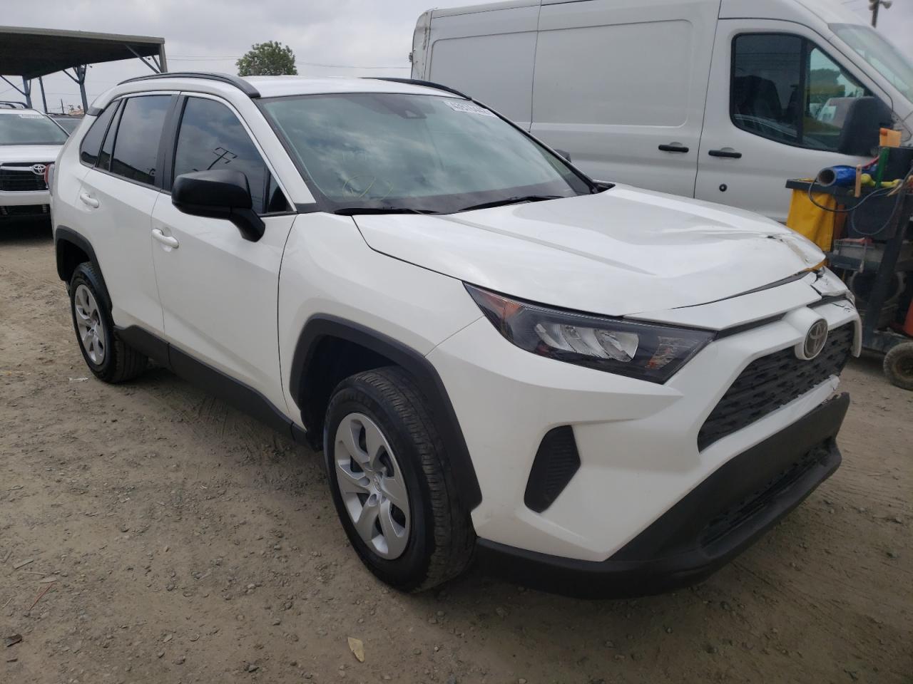 TOYOTA RAV4 LE 2021 with VIN 2T3H1RFV3MC093820 - Photo from auction