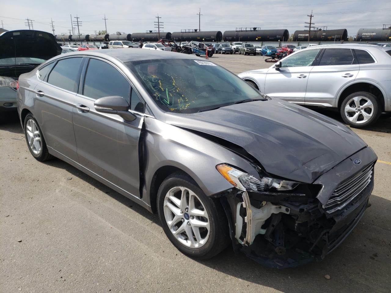 FORD FUSION SE 2013 with VIN 3FA6P0HR7DR363125 - Photo from auction