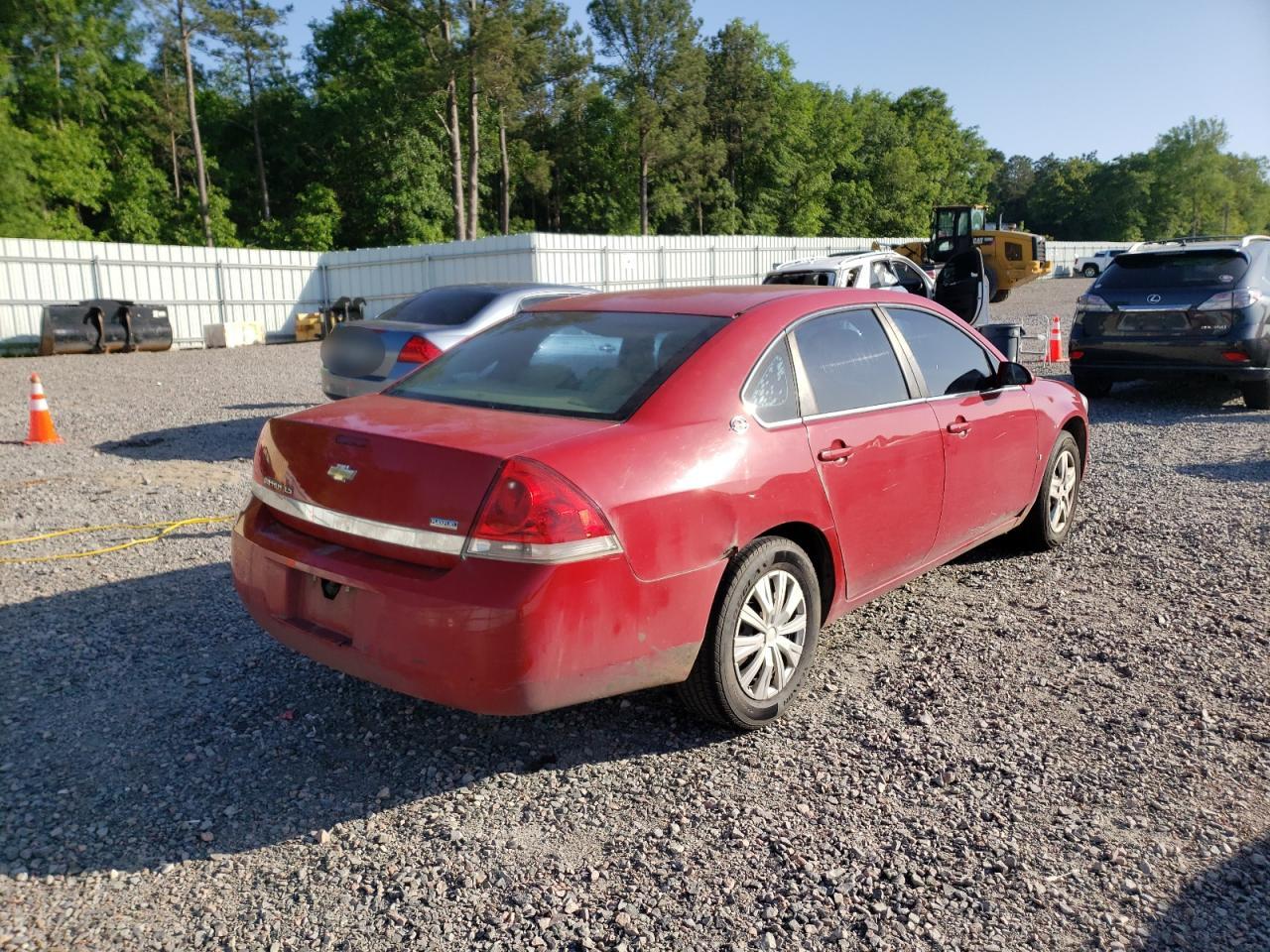 Photo 4 from auction – 2008 CHEVROLET IMPALA LS with VIN 2G1WB58K189118544