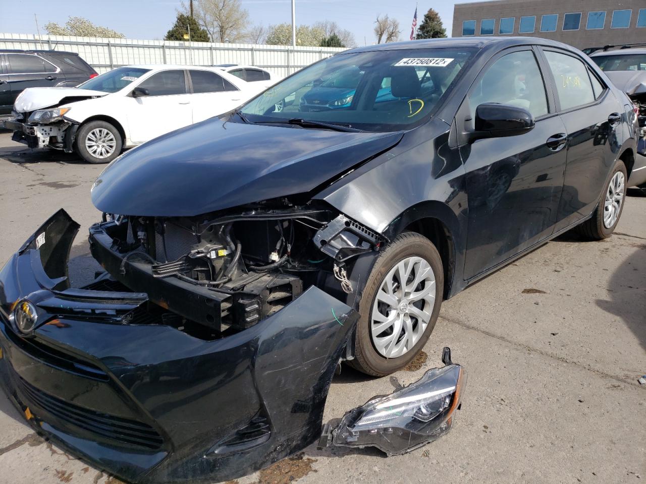 Photo 2 from auction – 2017 TOYOTA COROLLA L with VIN 2T1BURHE5HC871740