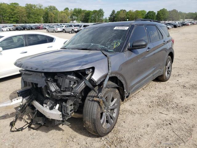 Photo 2 from auction – 2021 FORD EXPLORER X with VIN 1FMSK8DH5MGB59994