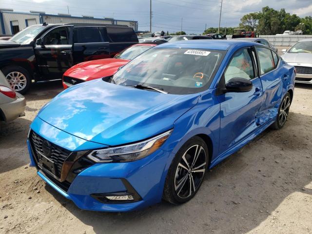 Photo 2 from auction – 2020 NISSAN SENTRA SR with VIN 3N1AB8DV9LY213903