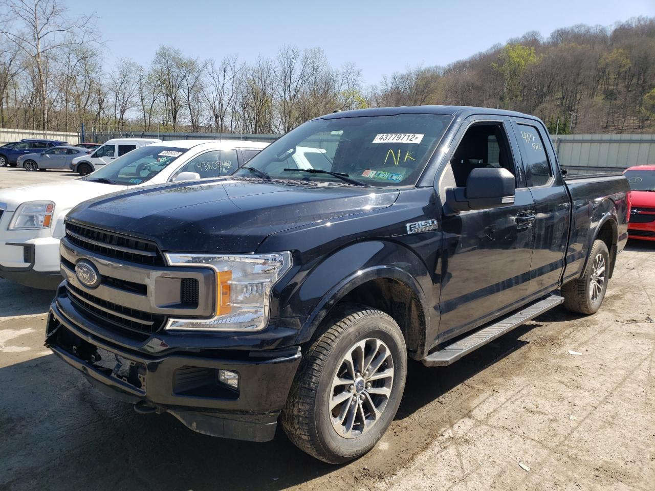 Photo 2 from auction – 2018 FORD F150 SUPER with VIN 1FTFX1E57JKD41966
