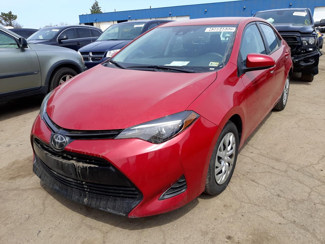 Photo 2 from auction – 2019 TOYOTA COROLLA L with VIN 2T1BURHE7KC235117