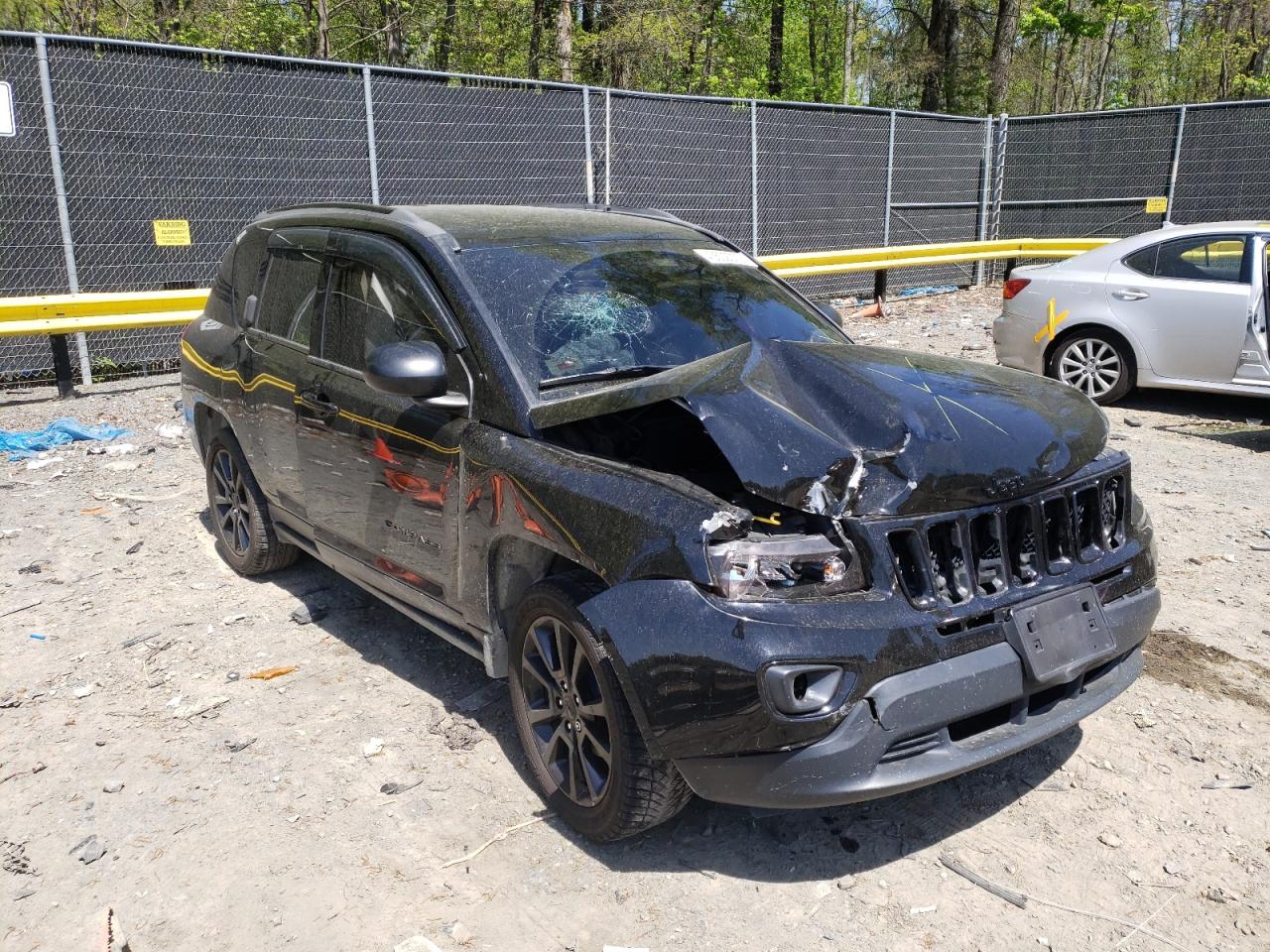 JEEP COMPASS SP 2014 with VIN 1C4NJCBA9ED674349 - Photo from auction