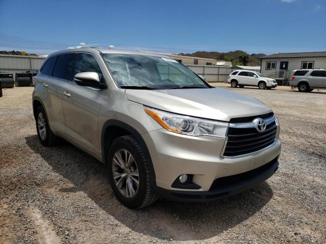 TOYOTA HIGHLANDER 2014 with VIN 5TDZKRFH4ES006343 - Photo from auction