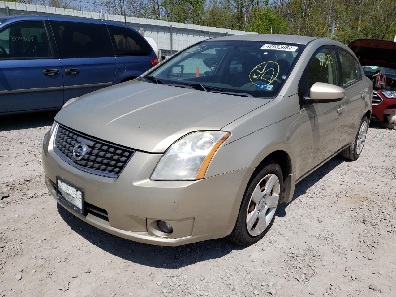 Photo 2 from auction – 2009 NISSAN SENTRA with VIN 3N1AB61E79L680400