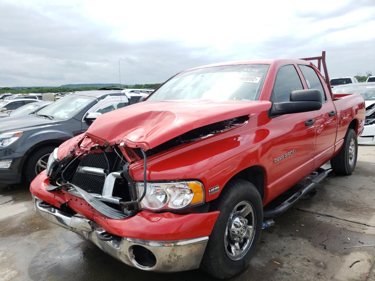 Photo 2 from auction – 2003 DODGE RAM 2500 S with VIN 3D7KA28DX3G751038