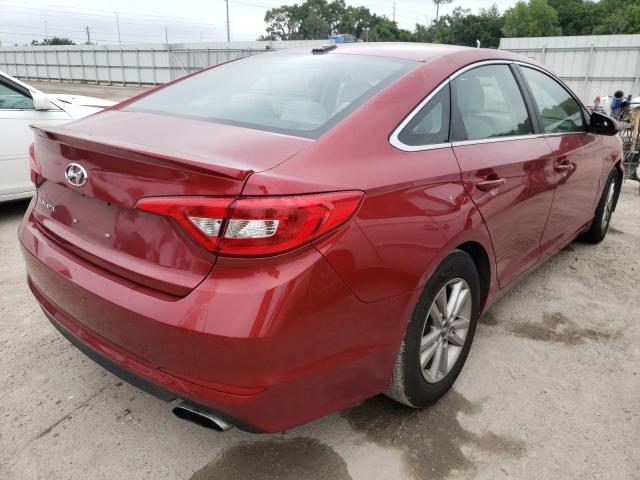 Photo 4 from auction – 2016 HYUNDAI SONATA SE with VIN 5NPE24AF8GH340231