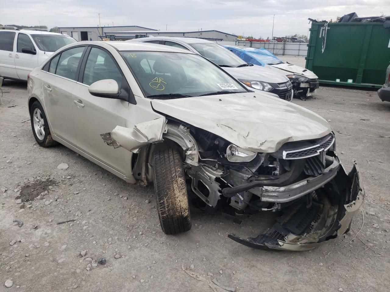 CHEVROLET CRUZE LT 2013 with VIN 1G1PC5SB4D7138602 - Photo from auction