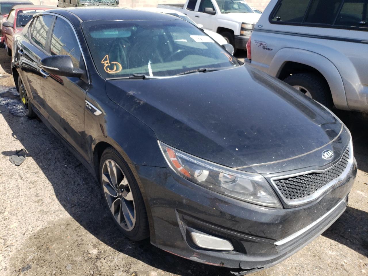 KIA OPTIMA SX 2015 with VIN 5XXGR4A68FG460142 - Photo from auction