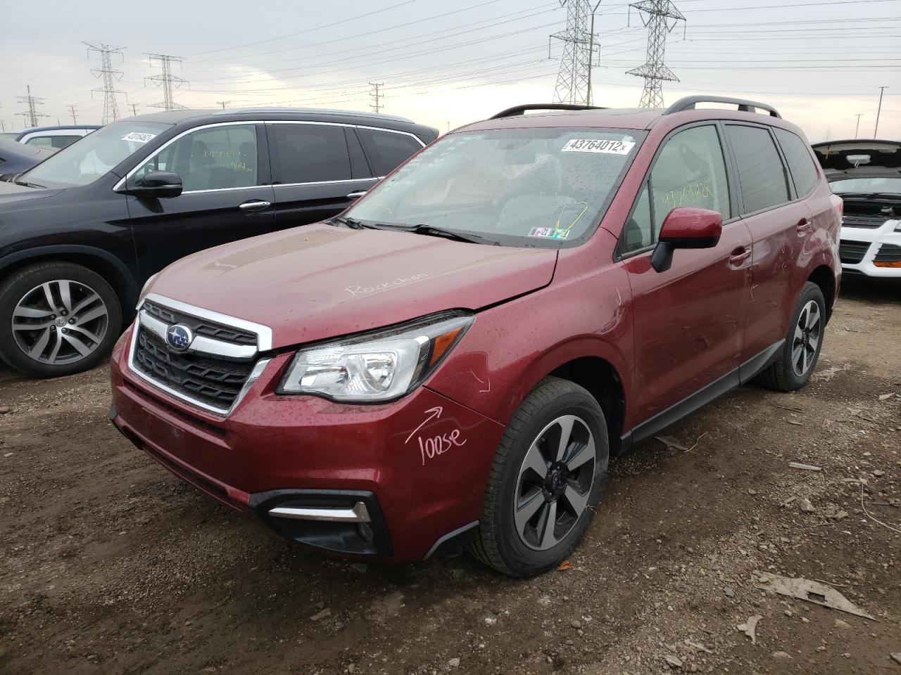 Photo 2 from auction – 2018 SUBARU FORESTER 2 with VIN JF2SJAGC6JH563599