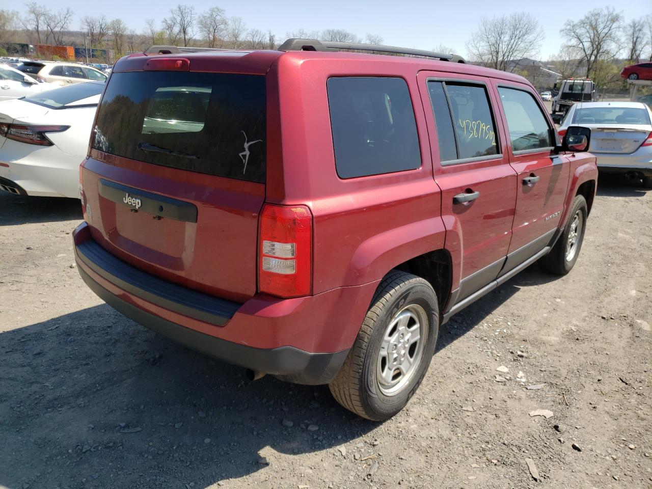 Photo 4 from auction – 2014 JEEP PATRIOT SP with VIN 1C4NJPBAXED857296