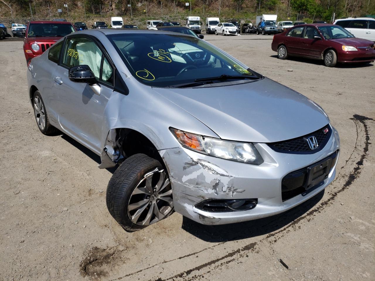 HONDA CIVIC SI 2012 with VIN 2HGFG4A57CH701711 - Photo from auction